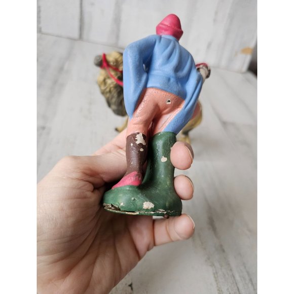 Vintage camel handler Germany AS IS nativity statue figurines decor - Picture 10 of 13